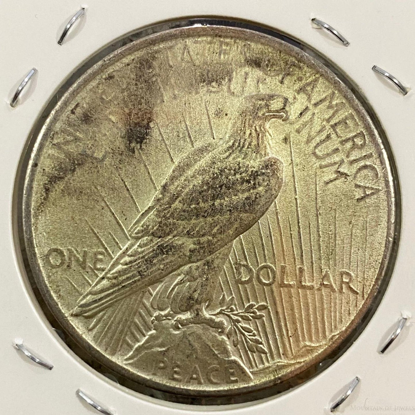 1922 US Peace Silver Dollar VG-F #111823-12GE