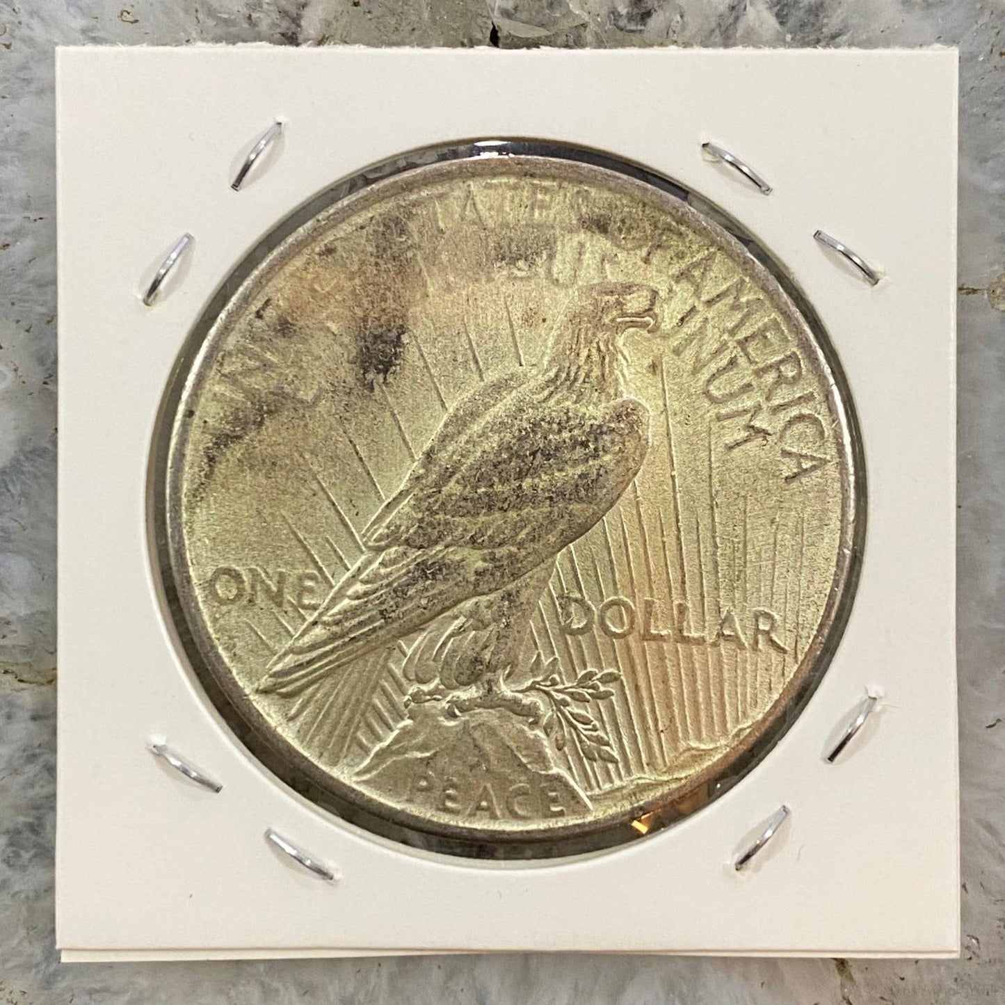 1922 US Peace Silver Dollar VG-F #111823-12GE
