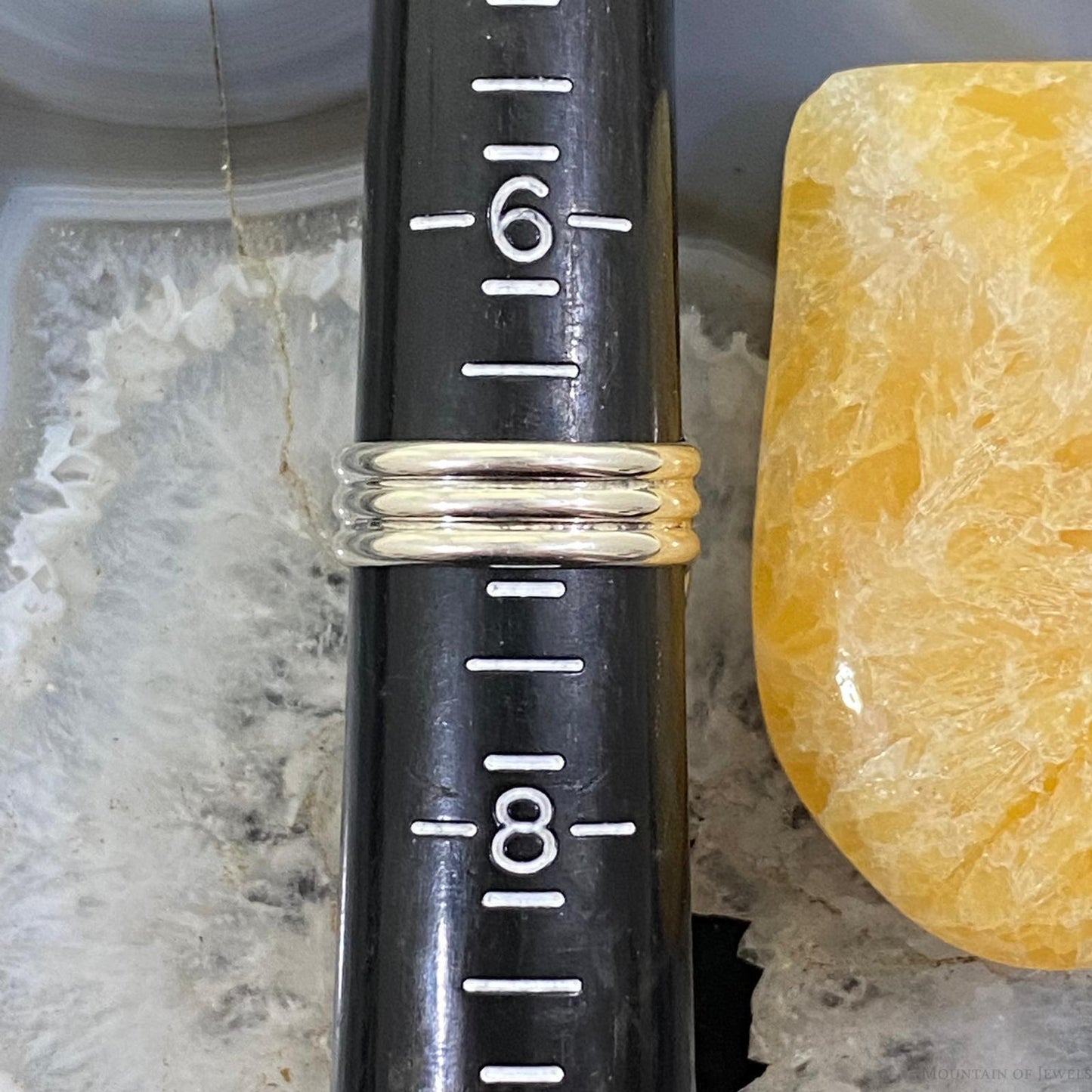 Native American Sterling Silver Turquoise Ring Size 7 For Women - Mountain Of Jewels