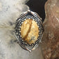 Carolyn Pollack Sterling Silver Oval Picture Jasper Decorated Ring For Women