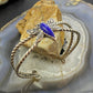 Carolyn Pollack Sterling Silver Lapis Dragonfly Decorated Bracelet For Women