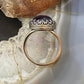 Carolyn Pollack Sterling Silver Oval Smooth Amethyst Decorated Doublet Ring For Women