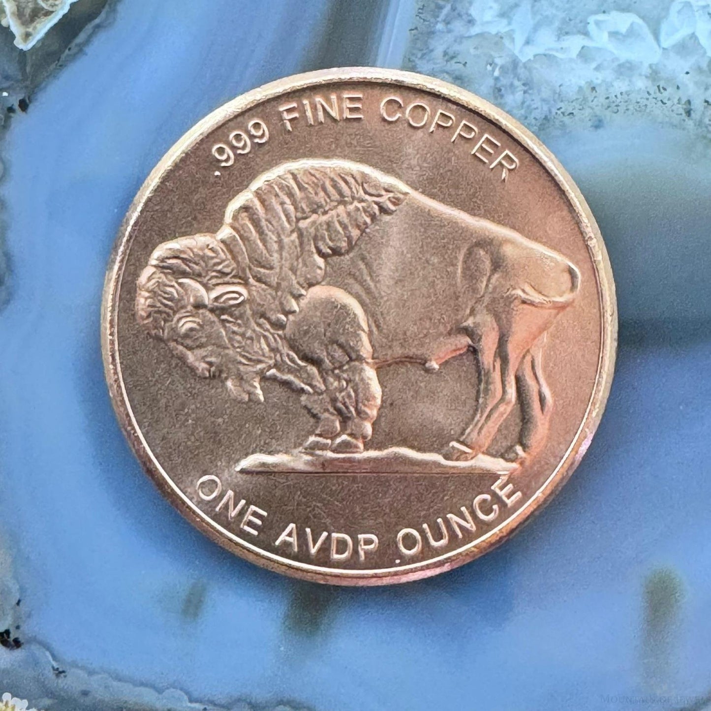 US Indian Head/Buffalo Design .999 Fine Copper One AVDP Ounce Roll of 20 Mint