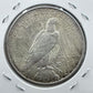 1922 90% US Peace Silver Dollar XF #72024-9GO