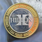 Vintage Hilton Las Vegas Gaming Token .60-.67 Oz .999 Pure Silver