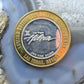 Vintage Hilton Las Vegas Gaming Token .60-.67 Oz .999 Pure Silver