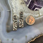 Cheyenne Custer Navajo Native Americn Sterling Silver Tufa Cast Trapeze Earrings For Women #1