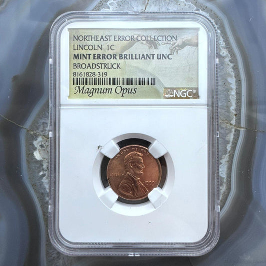 1999 US Lincoln 1 Cent Northeast Error Collection NGC Uncirculated #8161828-319