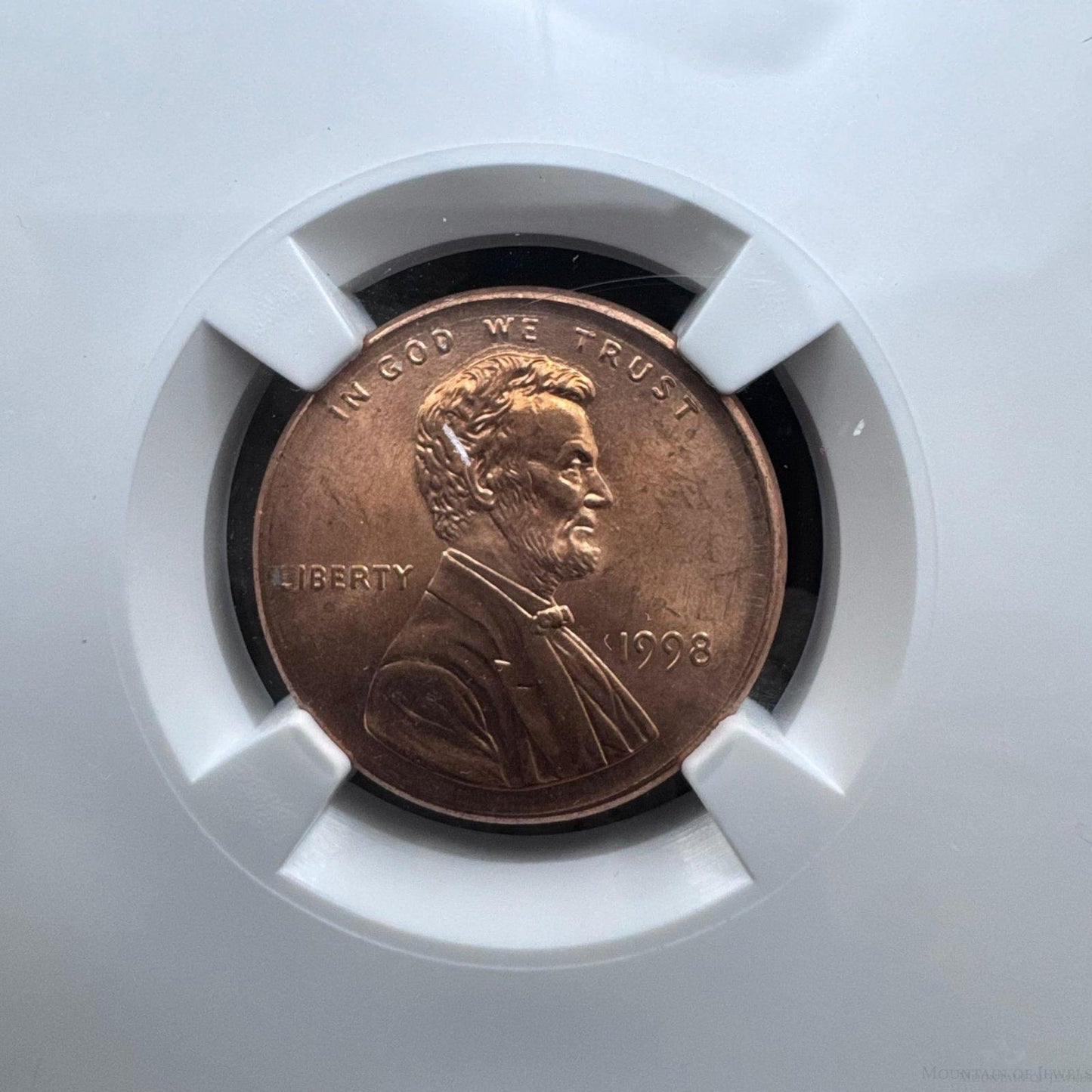 1998 US Lincoln 1 Cent Northeast Error Collection NGC Uncirculated #6794578-058