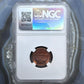 1998 US Lincoln 1 Cent Northeast Error Collection NGC Uncirculated #6794578-058