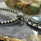 Sterling Silver Southwestern Style Oval Turquoise Decorated Pendant For Women #5