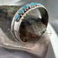 Anita Whitegoat Native American Sterling Silver 7 Turquoise Row Bracelet For Women #1