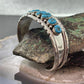 Anita Whitegoat Native American Sterling Silver 7 Turquoise Row Bracelet For Women #1