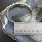 Anita Whitegoat Native American Sterling Silver 7 Turquoise Row Bracelet For Women #1