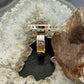 Sterling Silver Southwestern Style Square Asteroid Jasper Ring Size 8.25 For Women