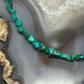 Sterling Silver Natural Turquoise Beads 16" Necklace For Women