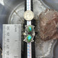 Sterling Silver Southwestern Style 2 Sonora Gold Turquoise Adjustable Ring For Women #4
