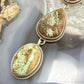 Sterling Silver Southwestern Style Montezuma Turquoise Lariat 24.5" Necklace For Women