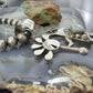 Alonzo Mariano Native American Sterling Silver w/Turquoise Kokopelli Pendant #1