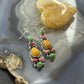 Sterling Silver Southwestern Style Multistone Dangle Earrings For Women #6