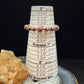 Southwestern Style 4-8mm Copper Navajo Pearl & 10mm Sediment Jasper Stretch Bracelet For Women