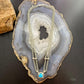 Carolyn Pollack Sterling Silver Turquoise on 16.5" Double Link Chain Necklace For Women