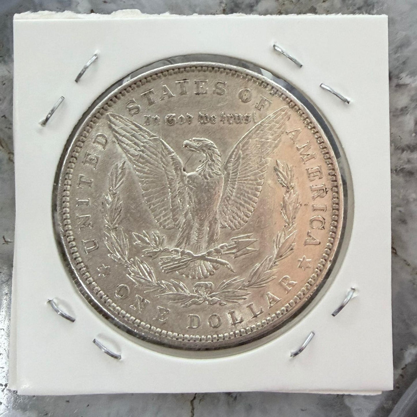 1889 US 90% Morgan Silver Dollar VF-XF #21626-6HO