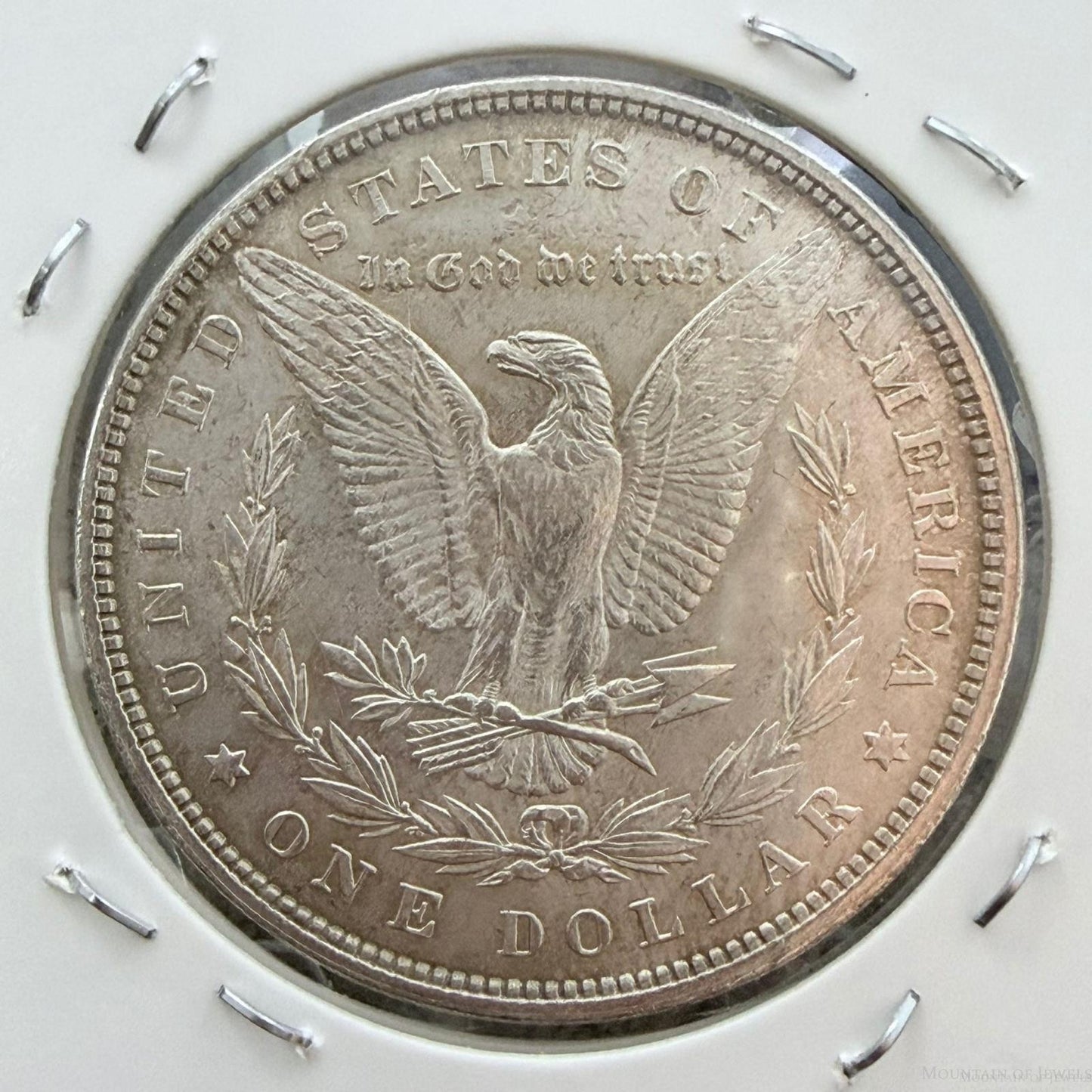 1880 US 90% Morgan Silver Dollar XF #21626-2HO