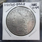 US 1885 90% Morgan Silver Dollar G-VG #112525-39GH NICE