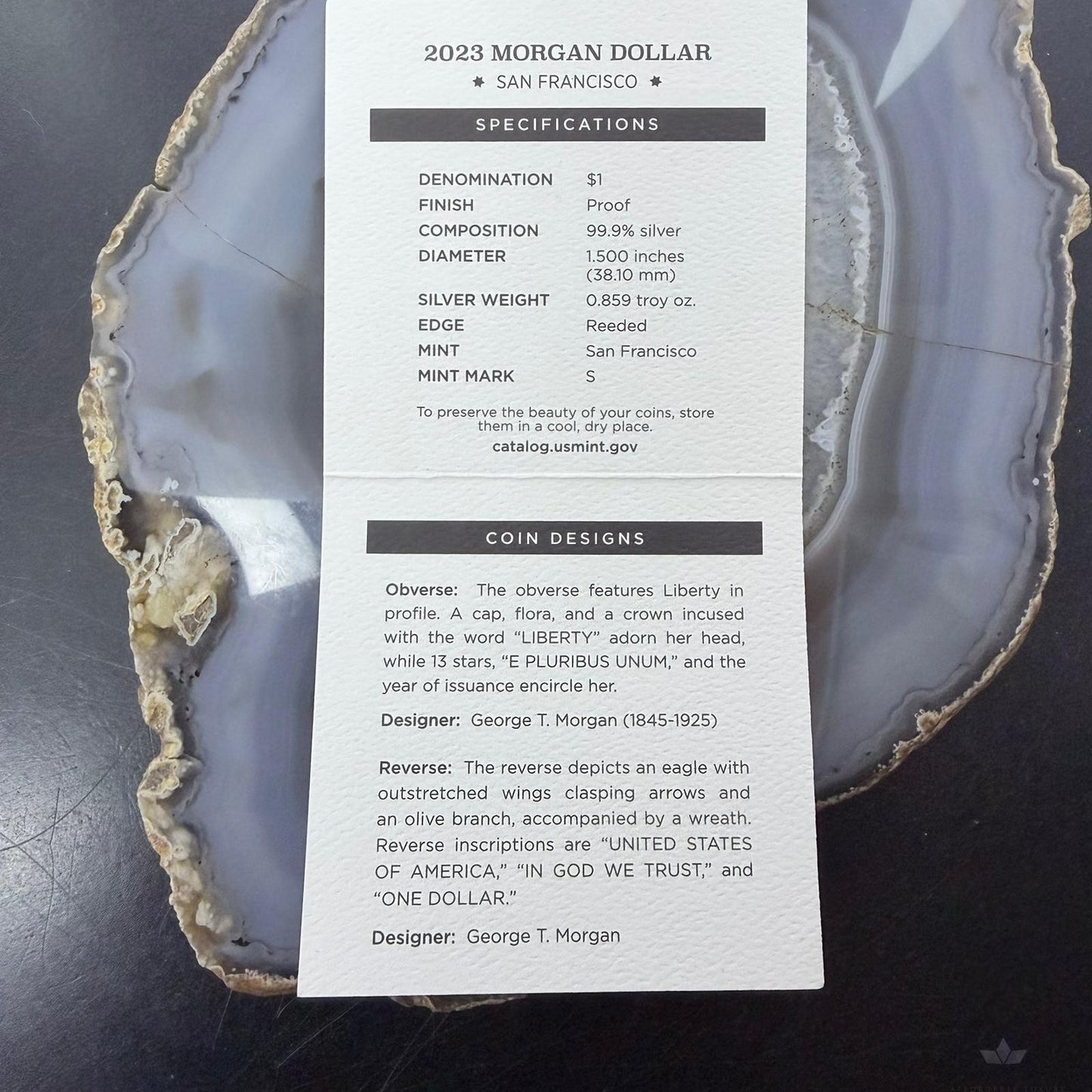 US 2003 Pure Silver One Troy Ounce Morgan Dollar Proof Uncirculated #112825-9DX