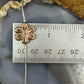 Carolyn Pollack Sterling Silver, Copper, MOP Flower 15"-18" Necklace For Women