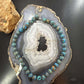 Sterling Silver 10mm Mexican Calcite Beads 16" Necklace For Women