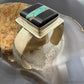Frank Chavez Sterling Silver Native American Square Onyx & Turquoise Bracelet For Women