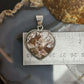 Sterling Silver Southwestern Style Wild Horse Heart Pendant For Women #3