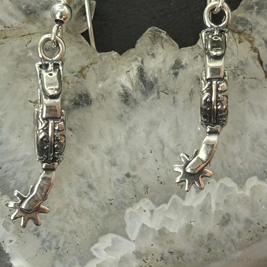 Carolyn Pollack Sterling Silver Spurs Dangle Earrings For Women