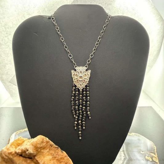 Carolyn Pollack Sterling Silver Arrowhead & Smoky Quartz 16" Necklace For Women