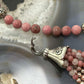 Carolyn Pollack Sterling Silver Rhodochrosite Beads & Swirl Beads w/Enhancer Necklace For Women