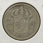 1928 Sweden Silver 50 ORE, KM788 Collectible Coin 372920-9