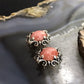 Carolyn Pollack Sterling Silver Oval Rhodochrosite Clip-On Earrings For Women