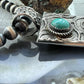 Cheyenne Custer Navajo Native American Sterling Silver & Turquoise Dragonfly Tufa Cast Unisex Pendant