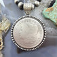 Genuine 90% Silver 1897 US Morgan Dollar Decorated Unisex Pendant