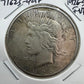 1926-S US 90% Peace Silver Dollar F-VF #71625-4GP