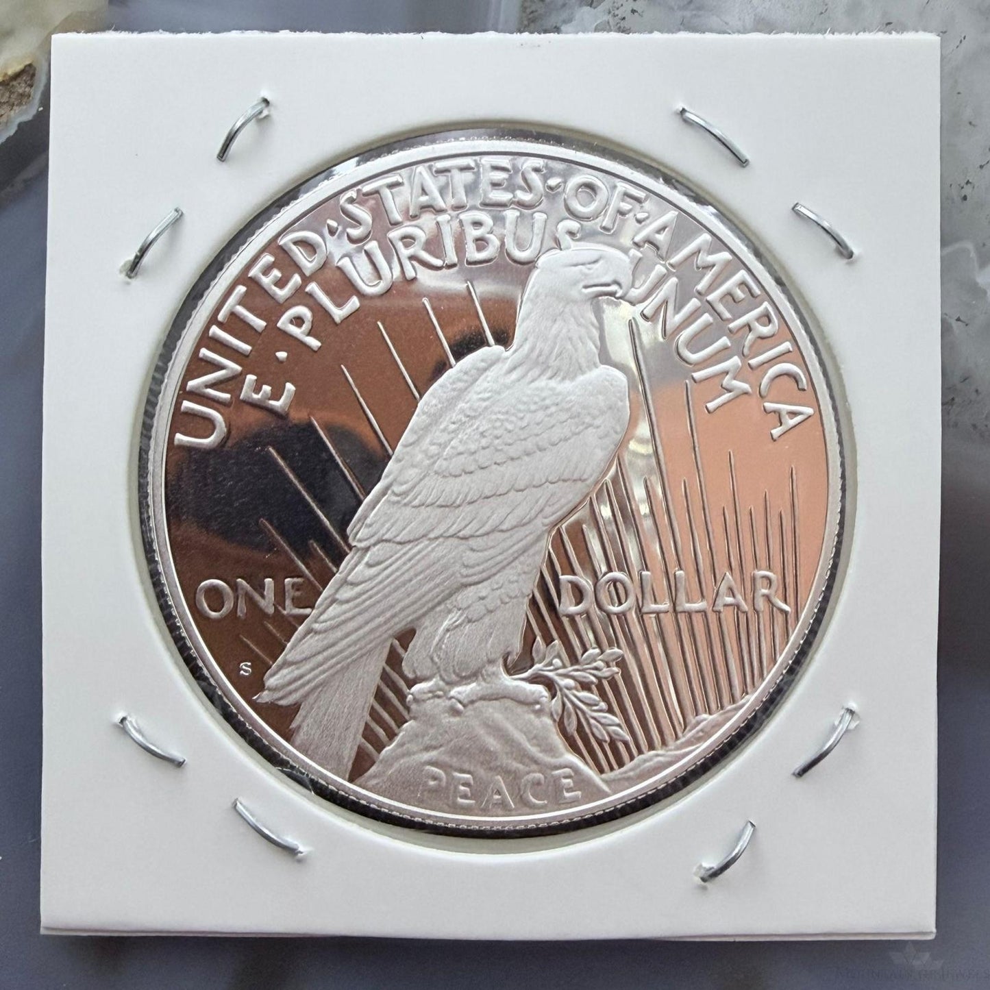 US 2023 One Troy Ounce .999 Fine Silver Liberty Head Design Proof #102525-8HXPE