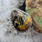Sterling Silver Southwestern Style Teardrop Pilbara Picasso Jasper Ring Size 11 For Women