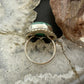 Sterling Silver Southwestern Style Oval Amazonite Decorated Ring Size 7 For Women