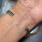Lyle Wright Taos Pueblo Native American Silver Turquoise Bracelet For Women
