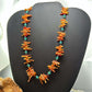 Native American Natural Coral, Turquoise Beads 24" Necklace For Women