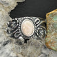 Carolyn Pollack Sterling Silver Oval Mother of Pearl Decorated Ring For Women