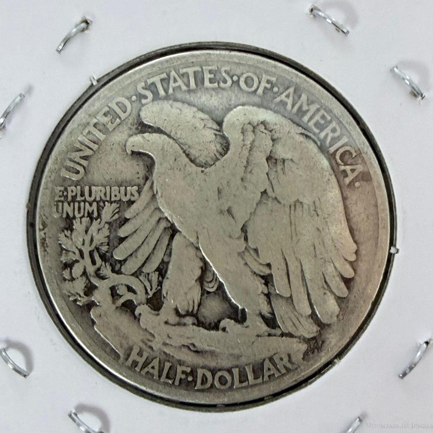 1945 US Walking Liberty Half Dollar 90% Silver VG-F #20126-8