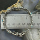 Carolyn Pollack Sterling Silver 6 Oval Turquoise Decorated Link Bracelet For Women